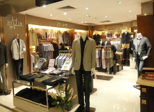 卡格莱曼男装店铺展示