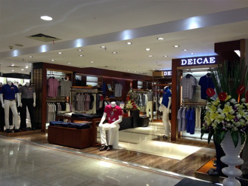 迪赛男装店铺展示