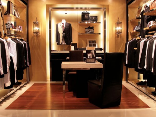 迪莱男装店铺展示