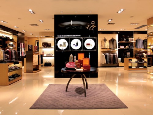 迪莱男装店铺展示