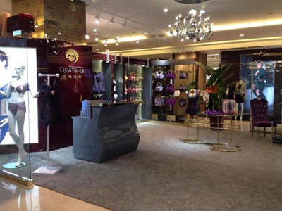 纤傲丹依内衣店铺形象