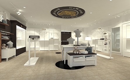 小熊哇噻童装店铺展示