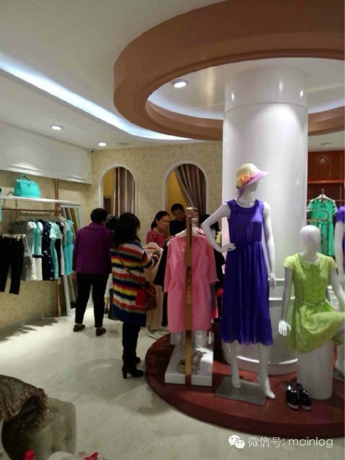 米拉格女装店铺形象