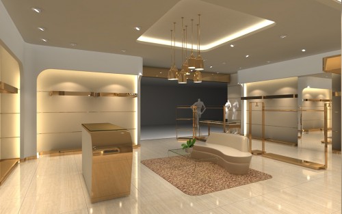 白翎风采女装店铺形象