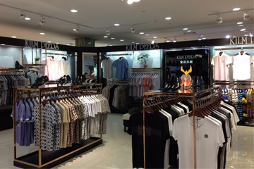 金皮尔斯男装店铺形象