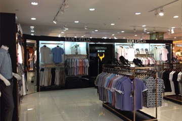 金皮尔斯男装店铺形象