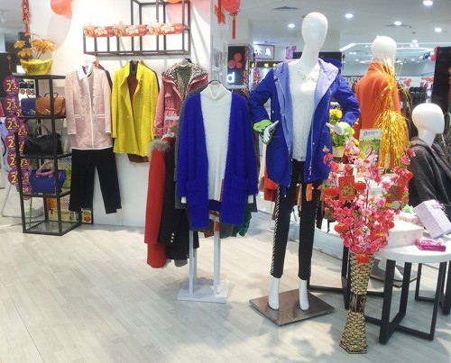 pastime女装店铺形象