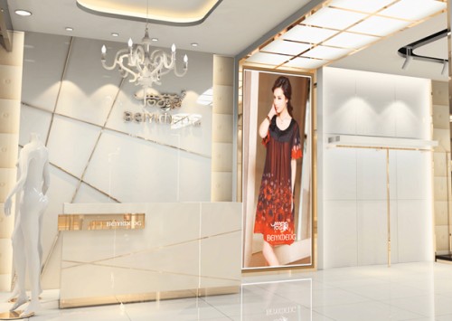 倍艺蒙女装店铺展示
