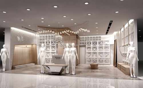 纳古女装店铺展示