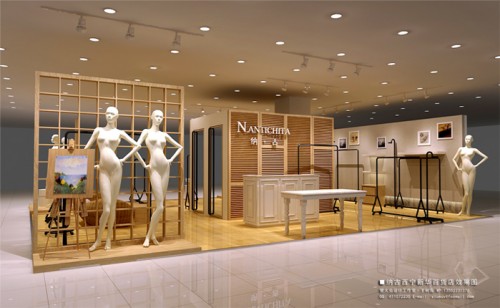 纳古女装店铺展示