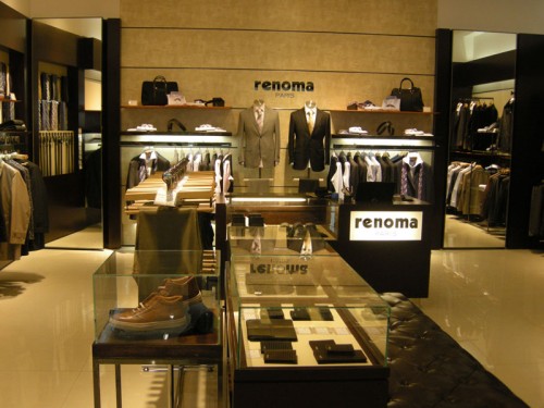 瑞诺玛男装店铺形象