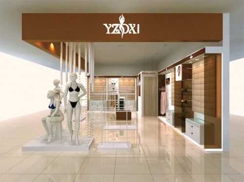 依姿独秀内衣店铺展示