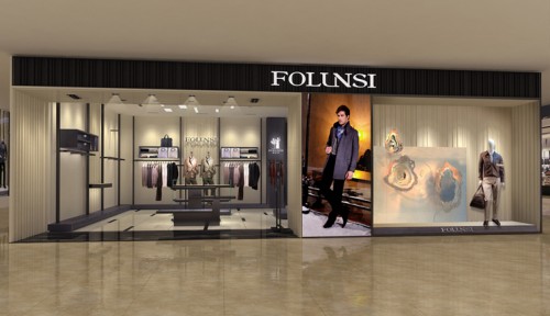 佛伦斯男装店铺展示