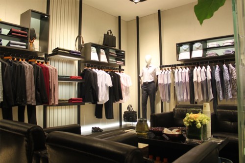 佛伦斯男装店铺展示