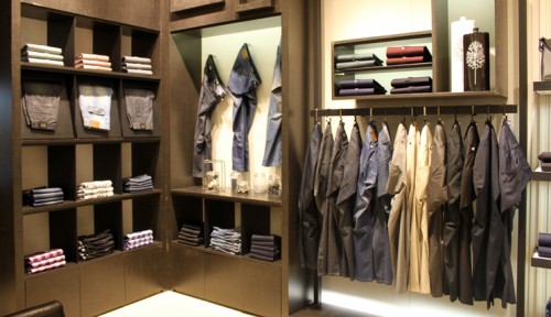 佛伦斯男装店铺展示