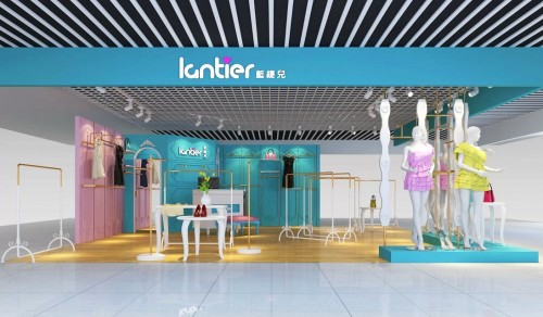 蓝缇儿女装店铺形象