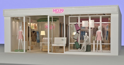 花园街19号女装店铺展示