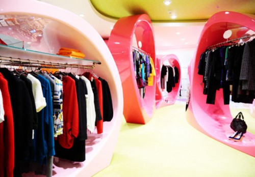 阳光名店女装店铺展示