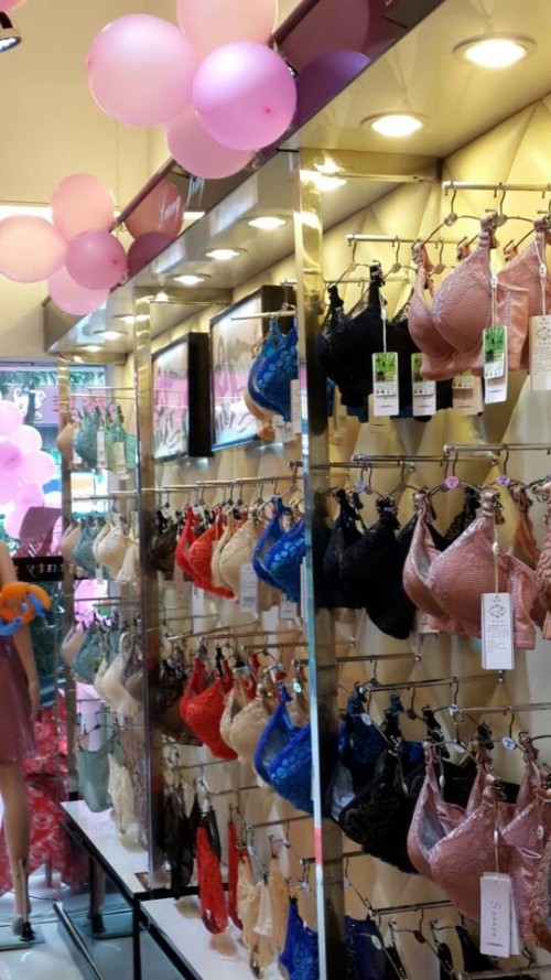 靓景内衣店铺展示