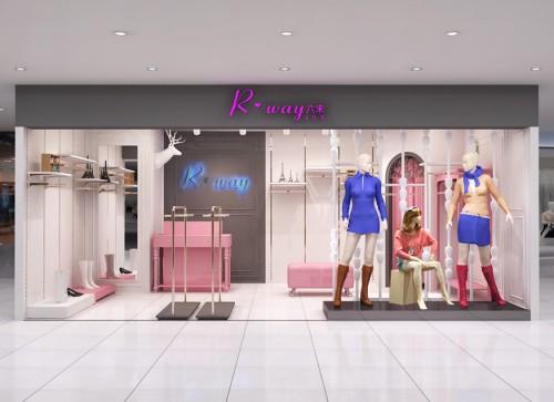 rway女装店铺形象