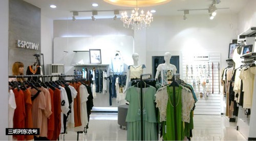衣甸女装店铺展示
