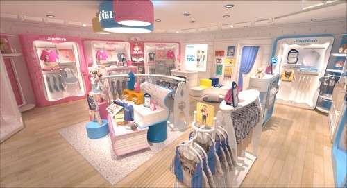 姐弟优品童装店铺展示