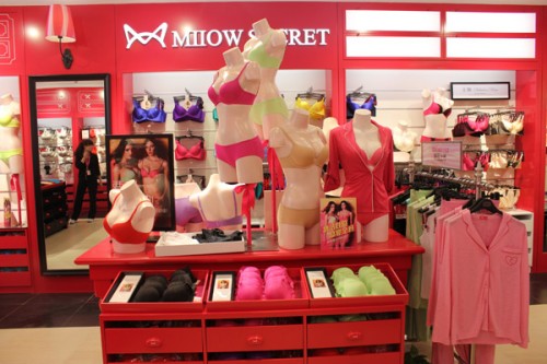猫人秘密内衣店铺展示