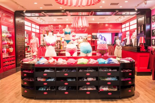 猫人秘密内衣店铺展示