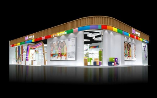 威斯米童装店铺展示