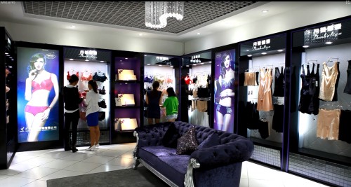 丹荷莉雅内衣店铺形象