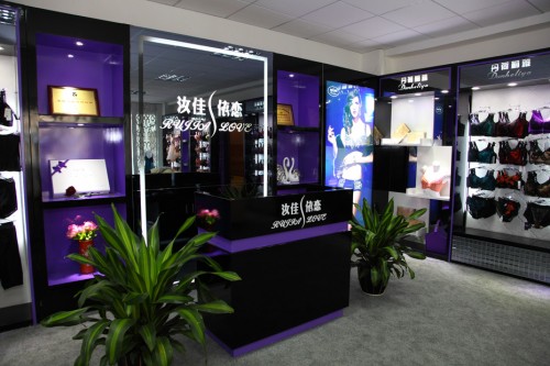 丹荷莉雅内衣店铺形象