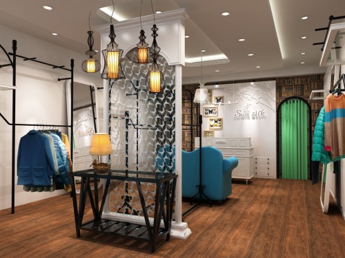 夏丝女装店铺形象