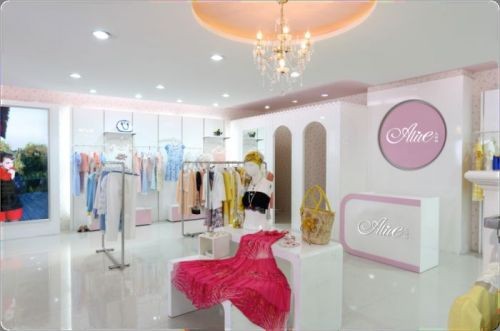艾丽特女装店铺展示