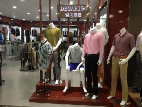 伯爵诗兰男装店铺形象