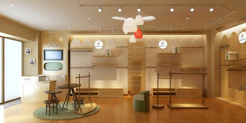 缤奇叶童装店铺展示