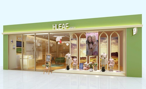 缤奇叶童装店铺展示