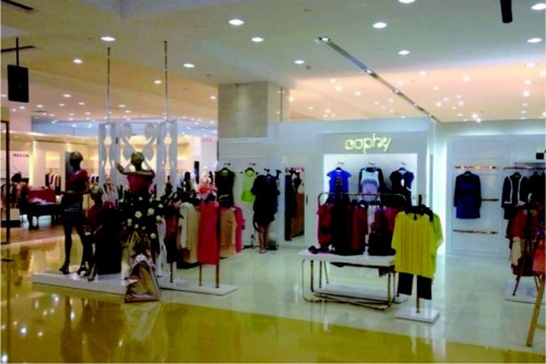 蔻斐女装店铺形象