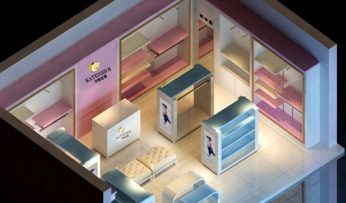 卡特仕蒂童装店铺展示