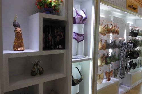 嘉姿芳内衣店铺展示
