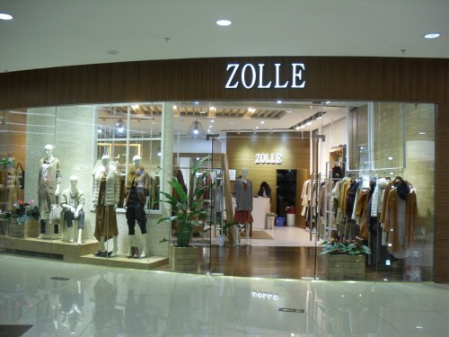 因为女装店铺形象