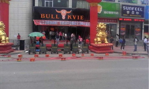 公牛动感鞋帽店铺形象