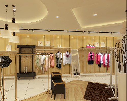 无色无味女装店铺形象