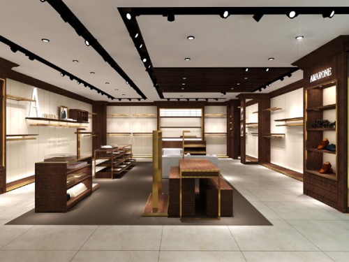 亚玛朗尼男装店铺形象