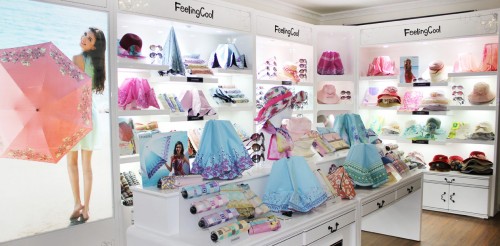 飞兰蔻饰品店铺形象