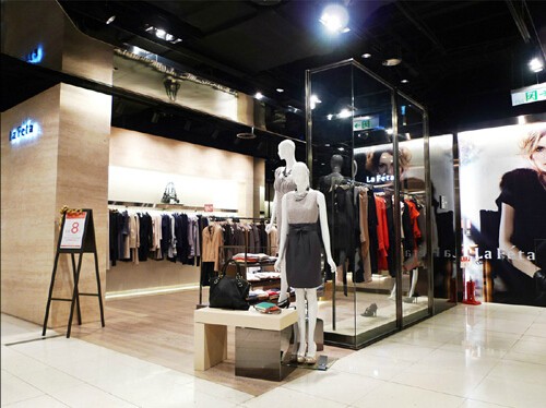 lafeta女装店铺展示