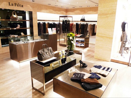 lafeta女装店铺展示
