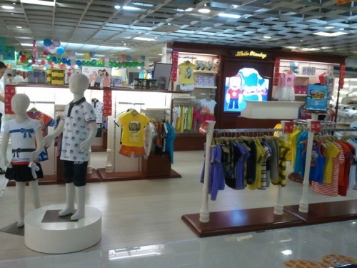 哈乐猴童装店铺形象