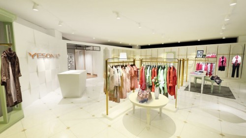 YESONEE女装店铺展示