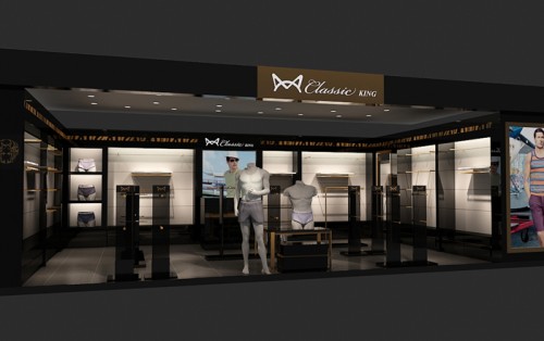 猫人活力派内衣店铺展示