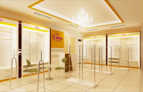 艾尔曼姿内衣店铺展示